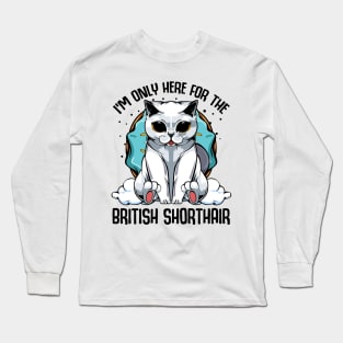 British Shorthair Cat Long Sleeve T-Shirt